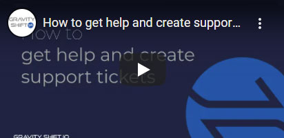 How to get help and create support tickets